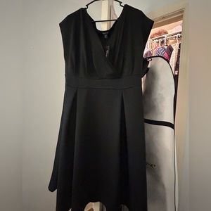 Boohoo Black Swing dress